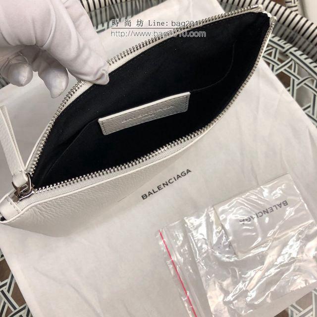 Balenciaga手包 巴黎世家全皮手包 小號白色手拿包  csbl1060